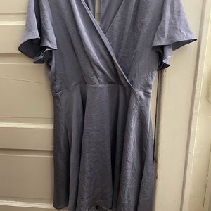 Express Light Blue Dress